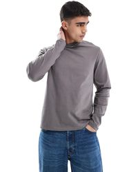 ASOS - Essential Long Sleeve Crew Neck T-shirt - Lyst