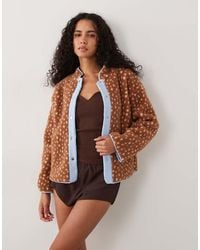 Never Fully Dressed - Borg Reversible Jacket - Lyst