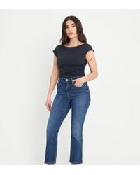 GOOD AMERICAN - Petite Soft Tech Good Straight Leg Jeans - Lyst