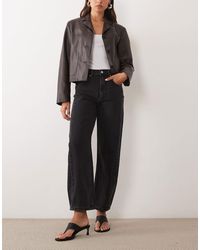 Mango - Simone Barrel Leg Jean - Lyst