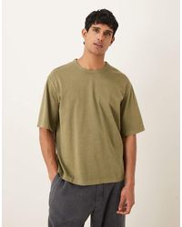 SELECTED - 100% Cotton Heavyweight Oversized T-Shirt - Lyst