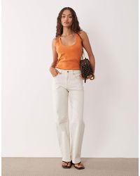 ASOS - Asos Design Petite Comfort Stretch Straight Leg Jeans - Lyst
