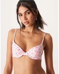 Kulani Kinis - – flamingo flora – bügel-bikinioberteil - Lyst