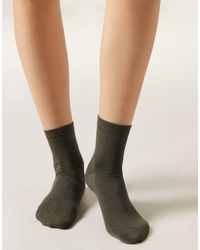 Calzedonia - Trim Detail Short Socks - Lyst