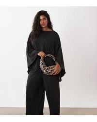 ASOS - Asos Design Curve Cape Style Co-ord Top - Lyst