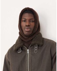 ASOS - Capucha De Punto Desflecado De - Lyst