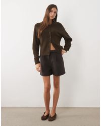 Threadbare - Mock Wool Shorts - Lyst