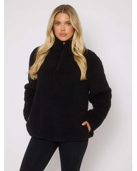 Loungeable - – pullover aus teddyfell - Lyst