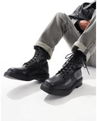 Pull&Bear - – schnürstiefel - Lyst
