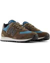New Balance - Zapatillas De Deporte Marrón Grisáceo Oscuro 574 De - Lyst