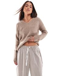ONLY - V Neck Jumper - Lyst
