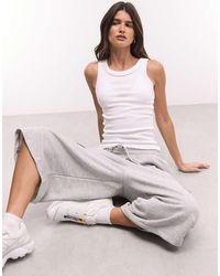 Weekday - Rib Fitted Tank Top - Lyst