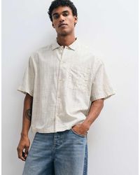 ASOS - Boxy Oversized Check Shirt - Lyst