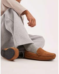 ASOS - Moccasin Slippers - Lyst