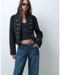 ASOS - Button Front Formal Utility Jacket - Lyst