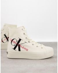 Calvin Klein High-top sneakers for Women | Online Sale up to 60% off | Lyst