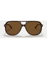 Ray-Ban - Bill Square Polarised Sunglasses With Lens - Lyst