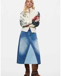 Desigual - Gebreid Jack Met Bloemenprint - Lyst