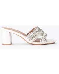 Carvela Kurt Geiger - Pageant Block Heeled Sandals - Lyst