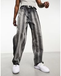 Collusion 90s baggy Pants in Black for Men