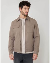 Threadbare - Showerproof Lightweight Zip Up Jacket - Lyst