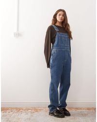 Dickies - – duck canvas – klassische latzhose aus em jeansstoff - Lyst