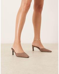 Raid - Mules Desgastado De Tacón Alya De - Lyst