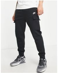 Nike - – club – cargo-jogginghose aus fleece - Lyst