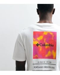 Columbia - Barton Springs Iii Graphic T-shirt - Lyst