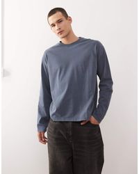 Weekday - Great Boxy Fit Oversized Long Sleeve T-shirt - Lyst