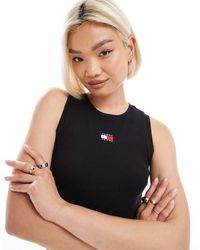 Tommy Hilfiger - Smalle Tanktop - Lyst