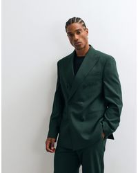ASOS - Slim Double Breasted Suit Jacket - Lyst