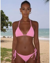 Moda Minx - Scrunch Tie Side Bikini Bottom - Lyst