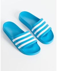 adidas Originals - Adidas Training Adilette Aqua Sliders - Lyst