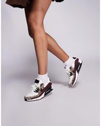 Nike - Air max 90 - baskets à détails léopard - Lyst