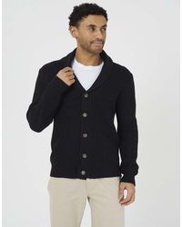 Brave Soul - Shawl Collar Chunky Knit Cardigan - Lyst