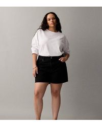 ASOS - Asos Design Curve Denim Dad Short - Lyst