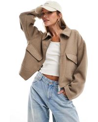 ASOS - Net Bomberjack - Lyst