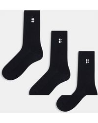 Sweaty Betty - Essentials 3 Pack Socks - Lyst