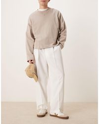 ASOS - Smart Balloon Fit Trousers With Front Pleat - Lyst
