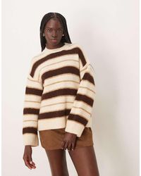 Mango - Crew Neck Jumper - Lyst