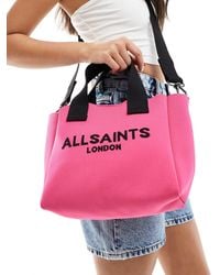 AllSaints - Izzy Mini Tote Bag - Lyst