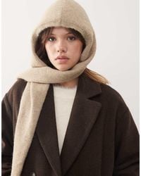 Weekday - Sjaal Met Capuchon - Lyst