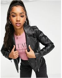 Mujer Cazadora biker burdeos | Chaqueta \u0026 Cazadora Pimkie - Manipovore