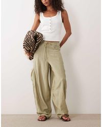 ASOS - Oversized Balloon Trousers With Pocket Details - Lyst