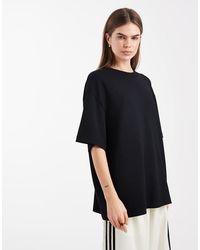 ASOS - Cupro Oversized T-shirt - Lyst