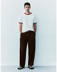 Pull&Bear - Tailored jogging Trousers - Lyst