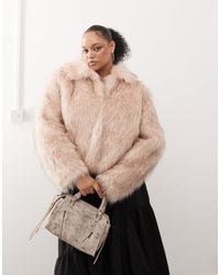 Collusion - Plus Faux Fur Coat - Lyst