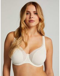 Hunkemöller - Hunkemöller – unwattierter bügel-bh aus netzstoff - Lyst