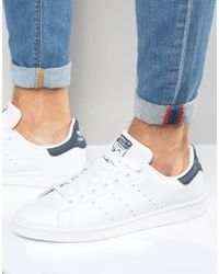 Lyst adidas Originals Originals negro nubuck cuero Stan Smith Lyst Lyst Lyst adidas Originals Originals negro nubuck cuero Stan Smith 32ad2f